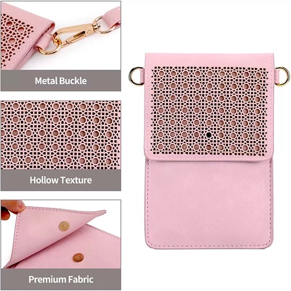 AnsTOP Crossbody Cell Phone Wallet Purse with Adjustable/Removable 27” Strap - Picture 3 of 12